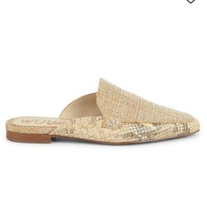 Eiko Woven Python-Embossed Leather Mule Loafers
Sam Edelman 7.5
Never been worn